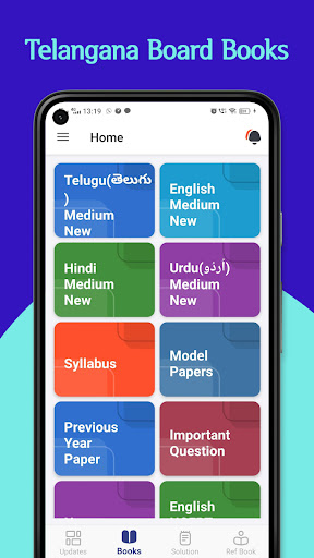 Android application Telangana SCERT Textbooks screenshort