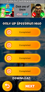 Only UP Speedrun 3D Game