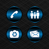 Delight Blue Icons icon