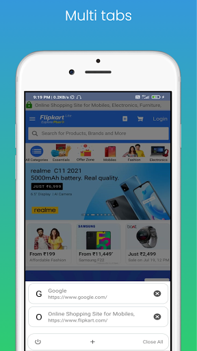 Mini Browser- Fast Web Browser