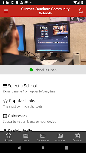 Android application Sunman-Dearborn Community Scho screenshort