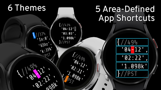 Programmers Code 1 Watch Face screenshot 5
