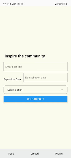 Android application Students screenshort