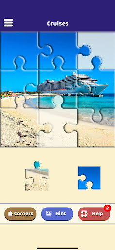 Android application Cruise Lovers Puzzle screenshort