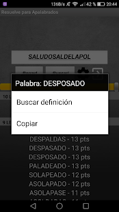 Resuelve para Apalabrados Screenshot