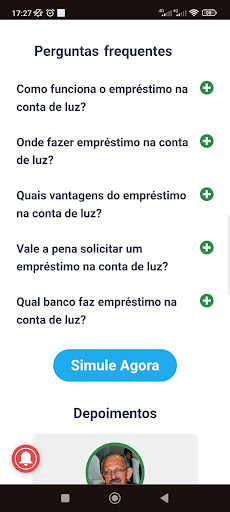 Empréstimo na Conta de Luz Screen 3