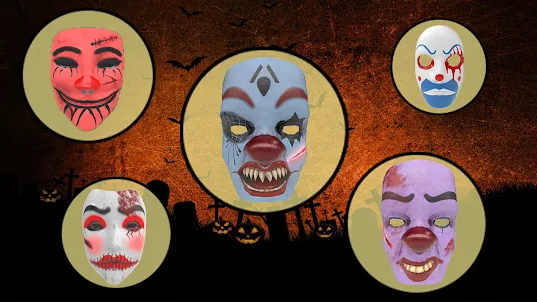 Scary Face Mask 3D: Pixel Art