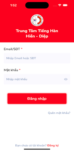 Android application Tiếng Hàn Hiền Diệp screenshort