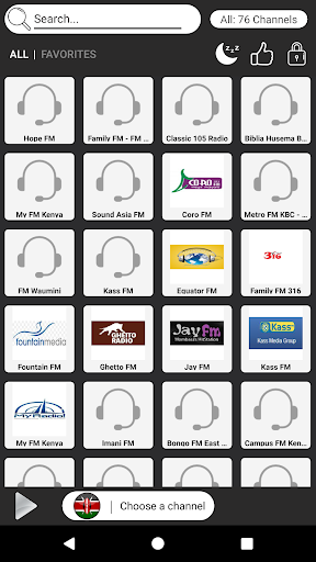 Android application Kenya Radio Stations - AM FM screenshort
