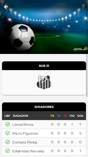 Torneos Costasur Screen 2