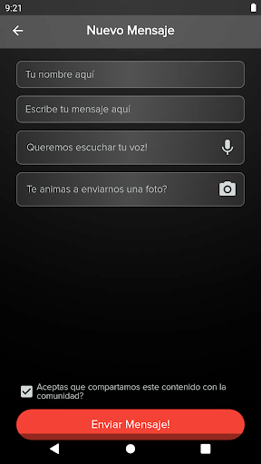 Radio fm Sendero 103.7 MHz Screen 3