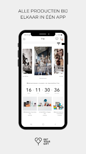 Android application Get Your Gift screenshort