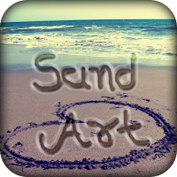 Draw On Sand  Name Art On Sand
