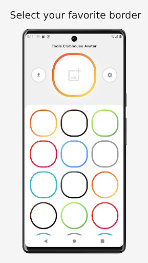 Android application Tools Clubhouse Avatar screenshort