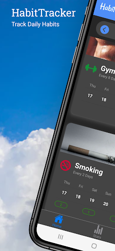 Android application HabitTracker screenshort