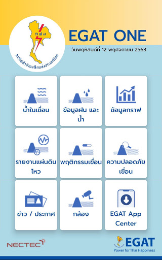 Android application EGAT One screenshort