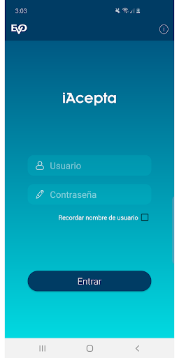 Android application iAcepta 4.0 screenshort