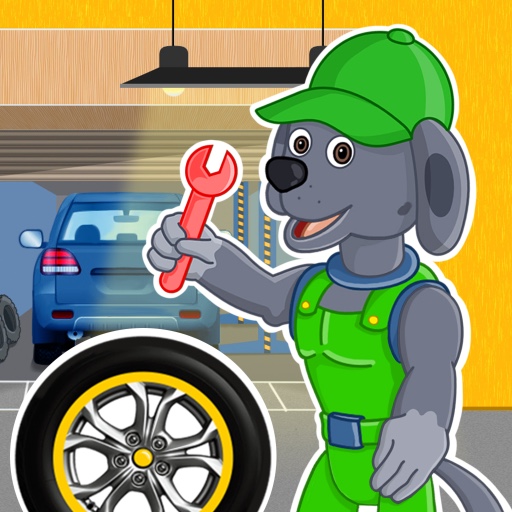 Puppy Adventures: Car Service logo