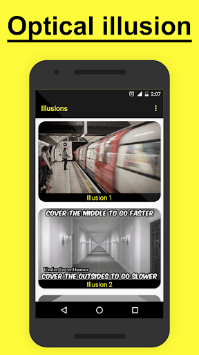 Android application Optical illusions (Mind relax) screenshort