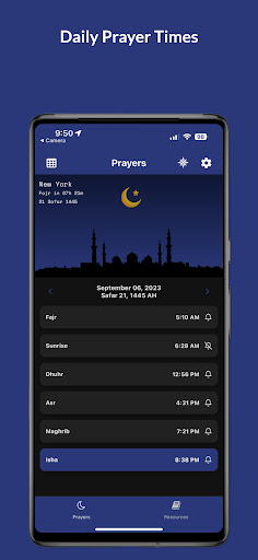 Android application Muslims App screenshort