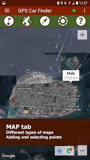 GPS Locations Screen 3