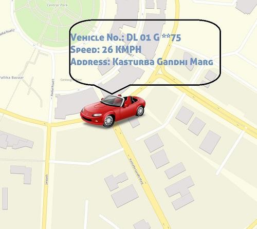 V Trackerz GPS Tracking App Screen 3