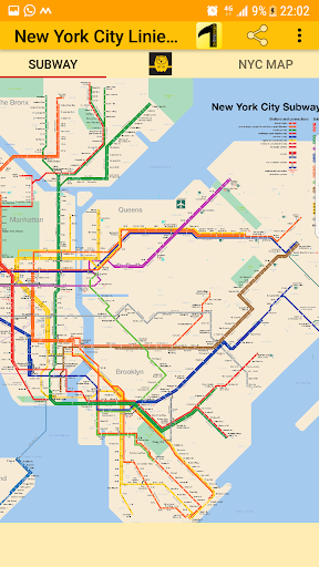New York City Subway Maps Screen 3