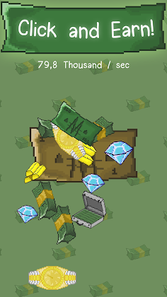 Idle Money Clicker: Earn Cash - Screenshot 1