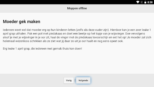 Android application Moppen offline 1000+ moppen screenshort