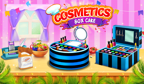 Cosmetic Makeup Cake Box Game  screenshots 11