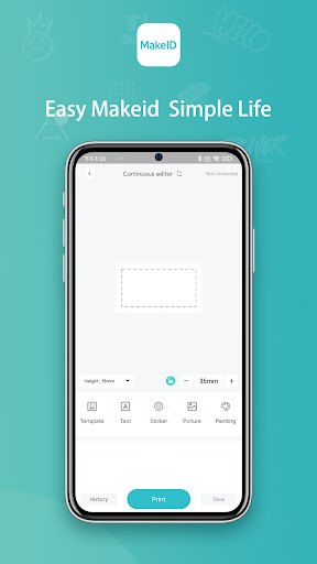 Android application MAKEID-Life screenshort