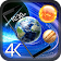 Earth & Moon: HD Gyro 3D parallax live Wallpaper icon
