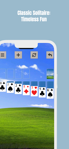 Android application Solitaire screenshort