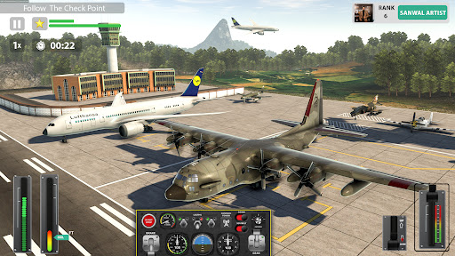 Take off Airplane Screen 2
