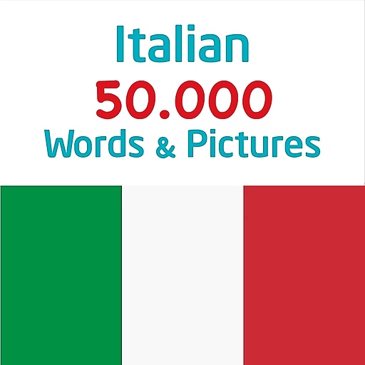 Italian 50000 Words & Pictures  Icon