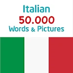 Cover Image of Download Italian 50000 Words & Pictures  APK