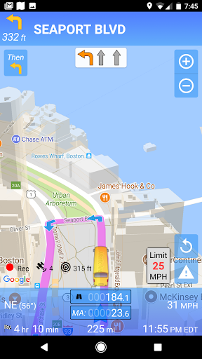 Screenshot of BUS  Routing and Navigation
