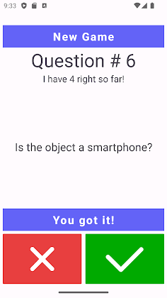 Twenty Questions - AI Powered - Screenshot 2