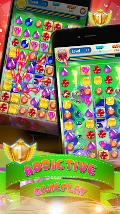 Jewels Match - Quest Puzzle - Screenshot 1
