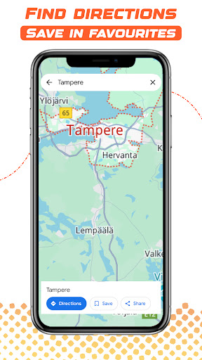 GPS Map Tracker: Compass Nav Screen 3