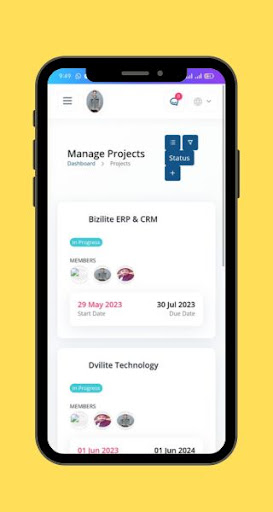 Bizilite: ERP, CRM & Accounts Screen 3