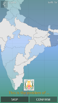 India Map Quiz - Screenshot 2