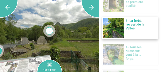 Android application Fer(us) d’histoire screenshort