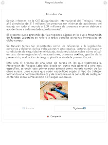 Captura de Pantalla 9 Prevención Riesgos Laborales android