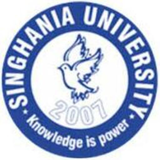 Singhania University logo