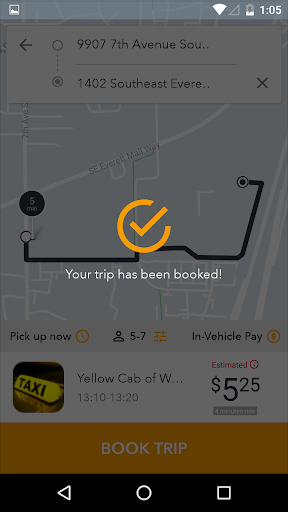 Yellow Cab of Snohomish County Screen 3