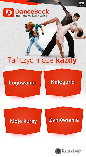 Android application DanceBook - Kursy Tańca Online screenshort