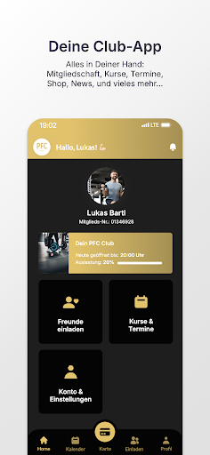 Android application PFC Club screenshort