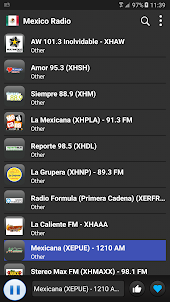 Mexico Radio - Mexico FM AM