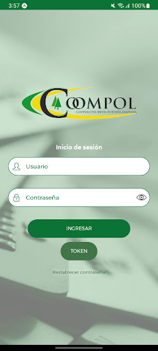 Android application COOMPOL EN LÍNEA screenshort